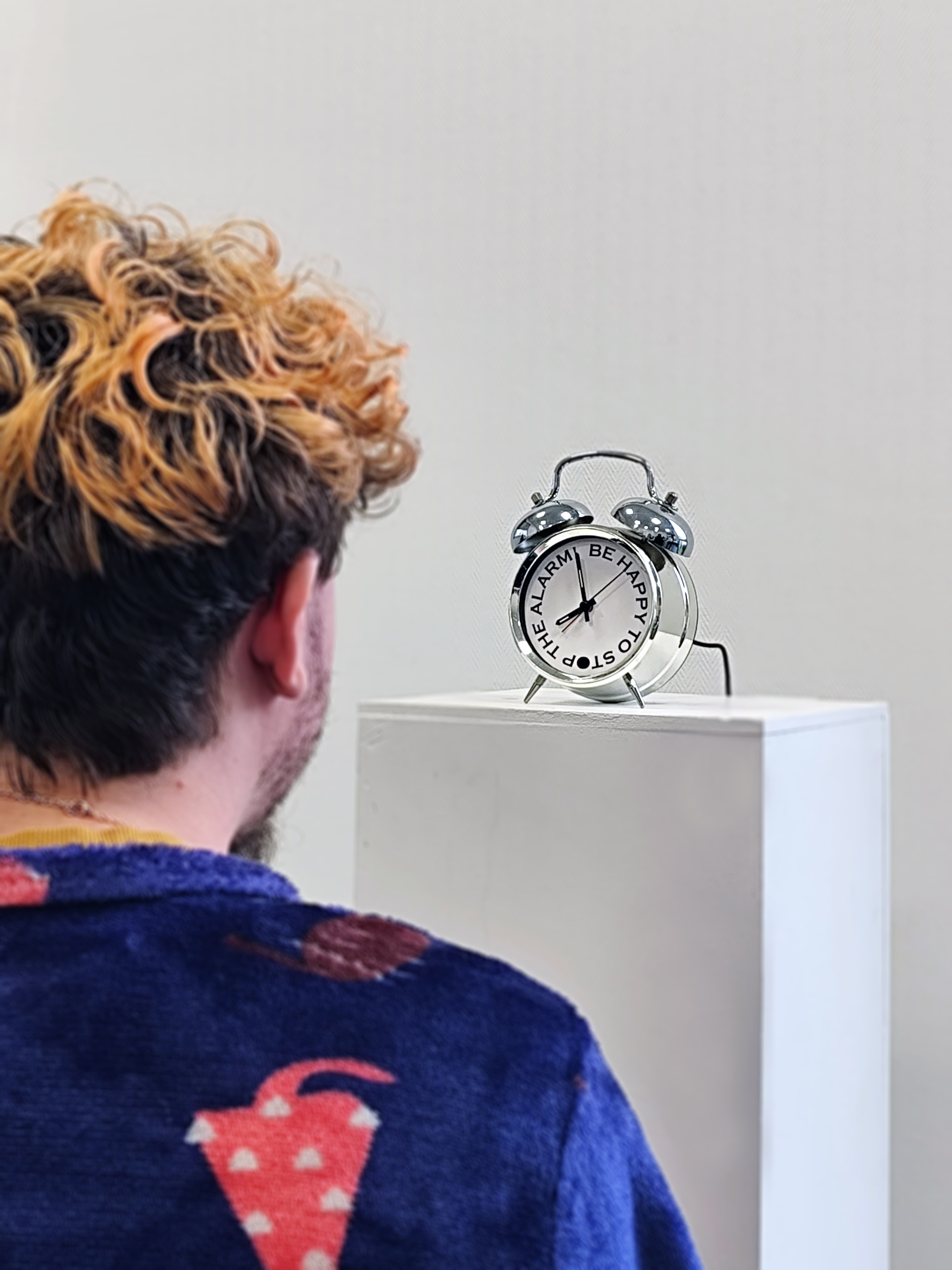 A thumbnail image of Be Happy to Stop the Alarm